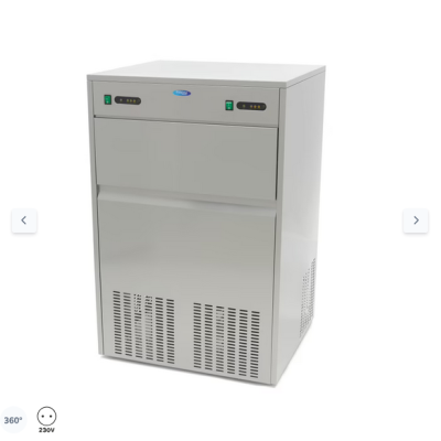  Μηχανή πάγου 100kg/ημέρα - Κύβοι σφαίρας - Αερόψυκτο